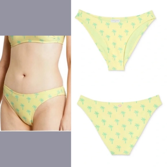 NEW Stoney Clover Lane | Palm‎ Tree | Bikini Top [ L ] + Scoop Bottom [ M ] - Picture 12 of 12